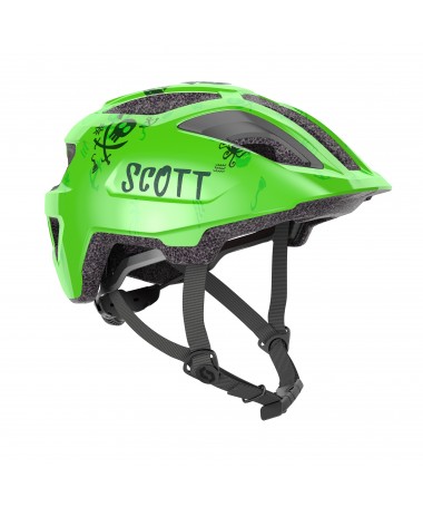 SCO HELMET JR SPUNTO (CE) FLUO GREEN 1SI