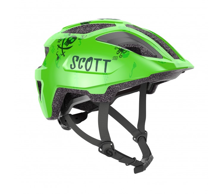 SCO HELMET JR SPUNTO (CE) FLUO GREEN 1SI