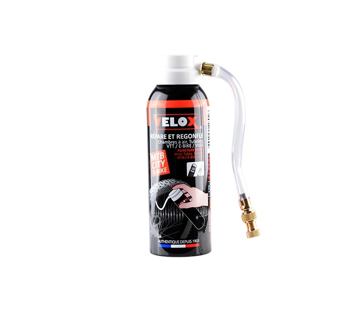 BOMBE ANTI-CREVAISON VELO VELOX 125ML GRAVEL/VTT/E