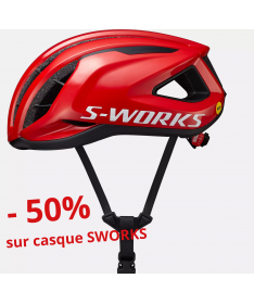 CASQUE SPECIALIZED S WORKS PREVAIL ROUGE